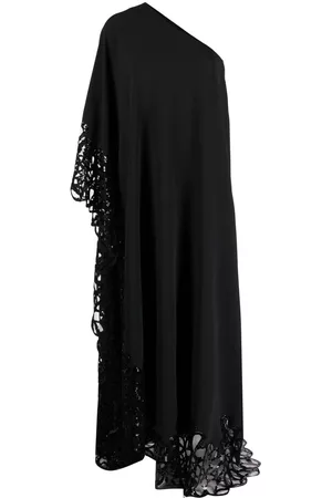 Elie saab Women Party Dresses - Sequin-embellished one-shoulder gown