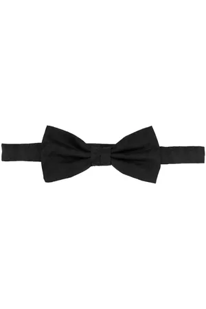 Karl Lagerfeld Men Bow Ties - Plain silk bow tie