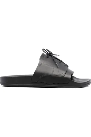 Maison Margiela Lace-up pool slides