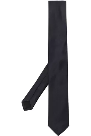 Karl Lagerfeld Men Bow Ties - Plain silk tie