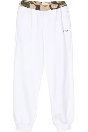 PUCCI Junior Contrast-trim track pants