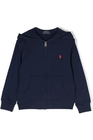 Ralph Lauren Logo-embroidery zip-up hoodie