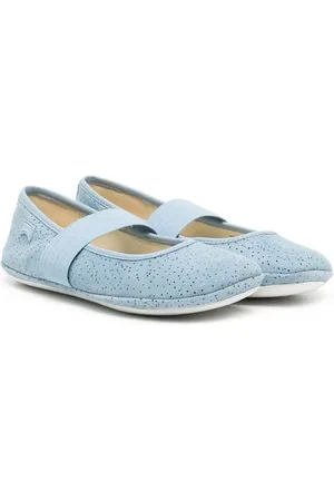 Camper Spotty elasticated-strap ballerinas