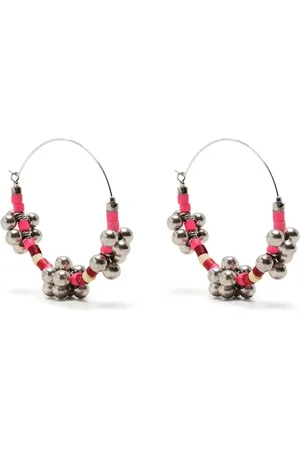 Isabel Marant Cluster statement hoop earrings