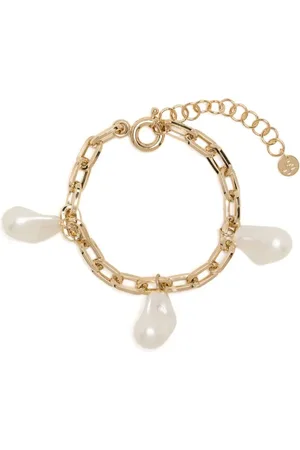 REJINA PYO Trio Chain pearl-embellished bracelet
