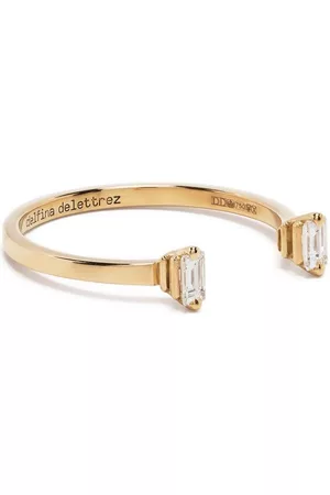 DELFINA DELETTREZ 18kt yellow Dots diamond ring