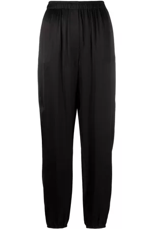 Armani Women Pants - Straight-leg silk trousers