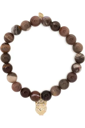 Sydney Evan 14kt yellow gold beaded bracelet