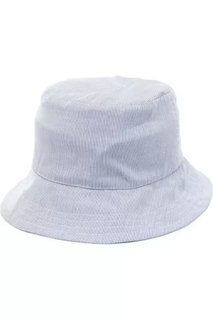 Thom Browne Women Hats - Pinstripe-print cotton bucket hat