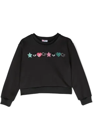 Chiara Ferragni Embellished crew-neck sweatshirt