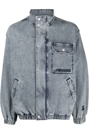 Izzue Stand-collar denim jacket
