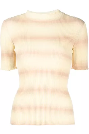 A.P.C. Victoire striped knitted top