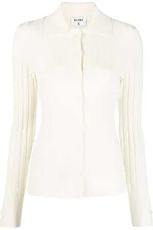 Filippa K Ribbed buttoned cardigan