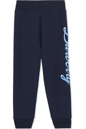 Burberry Logo script-print track trousers
