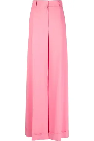 Moschino High-waisted palazzo trousers