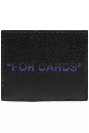 OFF-WHITE Men Wallets - Leather cardholder
