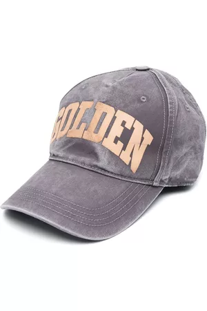 Golden Goose Men Caps - Logo-print cotton cap