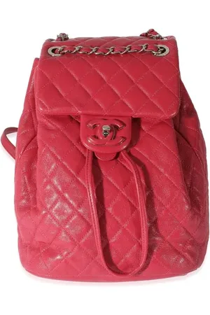 CHANEL Medium quilted backpack