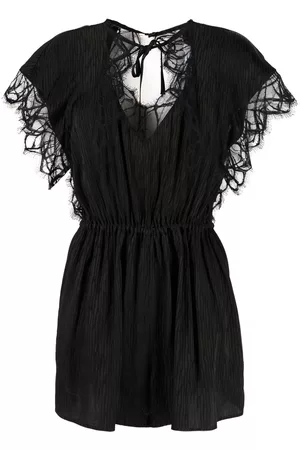 IRO Women Playsuits - Haku lace-trimmed playsuit
