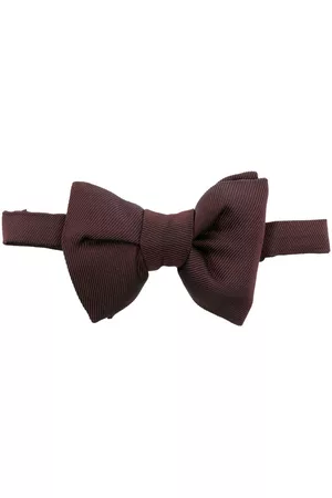Tom Ford Men Bow Ties - Hook-fastening silk bow tie
