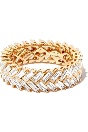 Anita 18kt yellow diamond ring