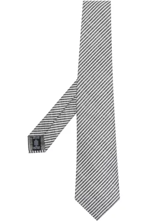 Emporio Armani Men Bow Ties - Striped pattern tie