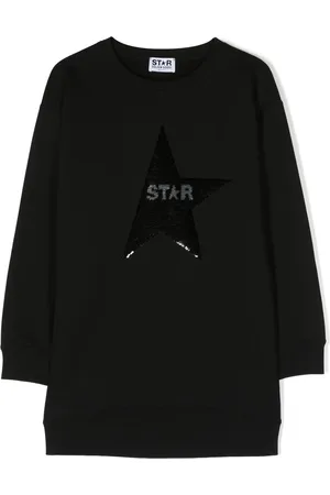 Golden Goose Sequin-design sweatshirt dress