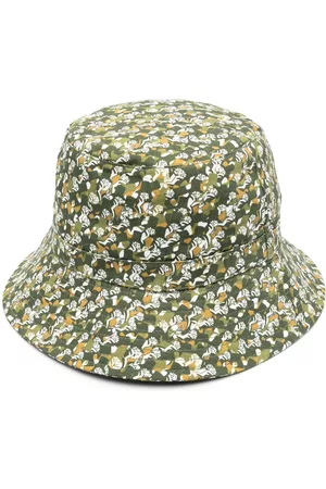A.P.C. Men Hats - Floral-print bucket hat