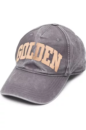 Golden Goose Women Caps - Washed logo print cap