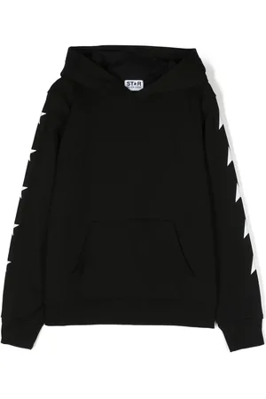 Golden Goose Star-print cotton-blend hoodie