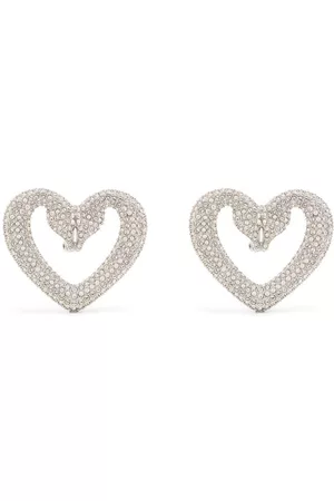 Swarovski Women Earrings - Una crystal-embellished clip earrings