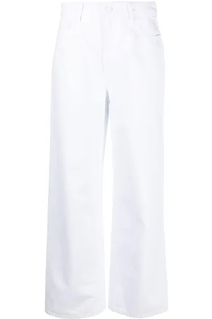 RAF SIMONS High-waisted straight-leg jeans