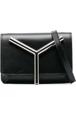 Y / PROJECT Logo-plaque crossbody bag