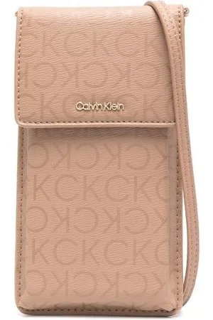 Calvin Klein Women's Logo-Print Crossbody Bag