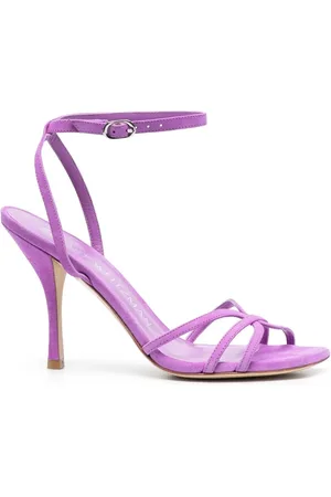 Stuart Weitzman Nudist 100mm suede sandals
