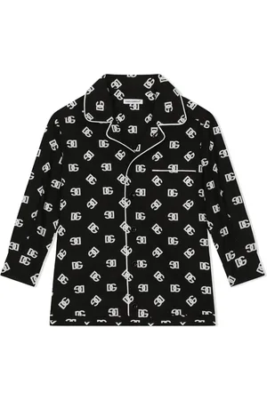 Dolce & Gabbana DG-logo pajama shirt