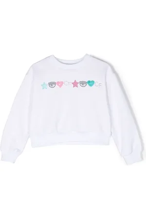 Chiara Ferragni Embellished crew-neck sweatshirt