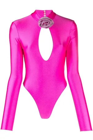 GIUSEPPE DI MORABITO Crystal-detail long-sleeve top