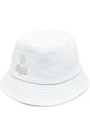 Isabel Marant Men Hats - Logo-embroidered bucket hat