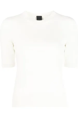 LORENA ANTONIAZZI Short-sleeved knitted top