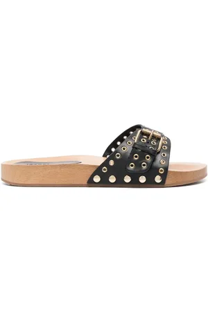 Isabel Marant Jaso buckled clog slides