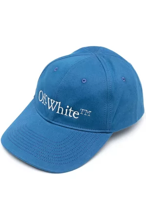 OFF-WHITE Men Caps - Logo-embroidered baseball cap