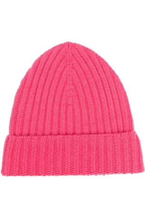 Barrie Ribbed cashmere beanie