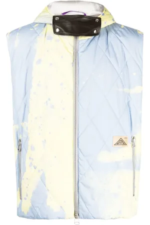 OAMC Abstract-print hooded gilet