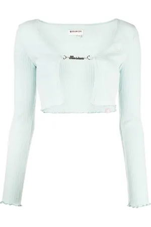 Musium Div. Logo-lettering cardigan