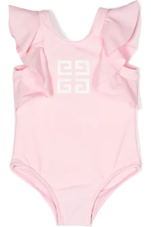 Givenchy 4G ruffled swimsuit