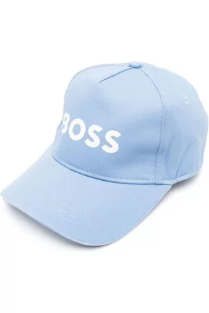 HUGO BOSS Boys Caps - Logo-print baseball cap