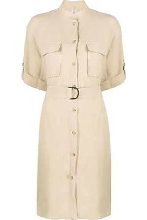 Woolrich Belted-waist shirt dress