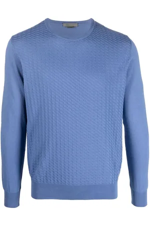 corneliani Long-sleeved cotton sweatshirt