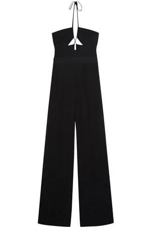 Simkhai Gala plissé-detail jumpsuit